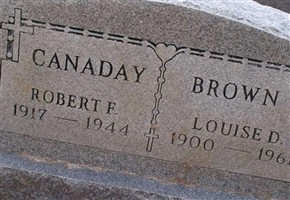Robert F Canaday Robert F Canaday