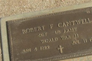 Robert F Cantwell