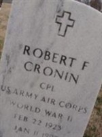 Robert F Cronin
