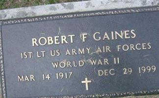 Robert F. Gaines