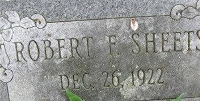 Robert F Sheets Robert F Sheets