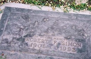 Robert F. Simon Robert F. Simon