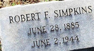 Robert F. Simpkins Robert F. Simpkins