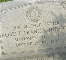 Robert Francis Hudson Robert Francis Hudson