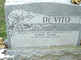 Robert Frank De Vito Robert Frank De Vito
