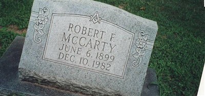 Robert Franklin McCarty Robert Franklin McCarty