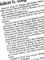 Robert G. Long Robert G. Long