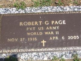 Robert G Page