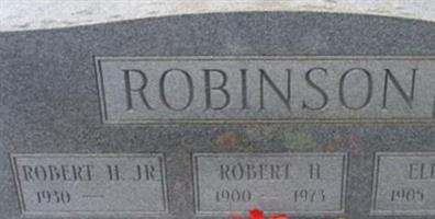 Robert H Robinson, Jr