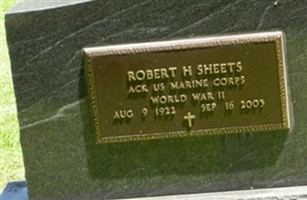 Robert H. Sheets Robert H. Sheets