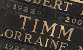 Robert H Timm Robert H Timm