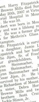 Robert Harry Fitzpatrick, Jr Robert Harry Fitzpatrick, Jr