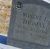 Robert I Thomas Robert I Thomas