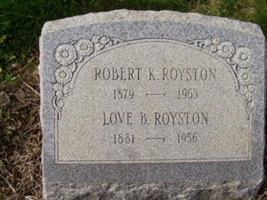 Robert K Royston