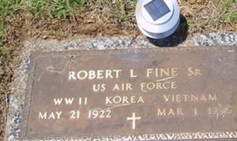 Robert L Fine, Sr Robert L Fine, Sr
