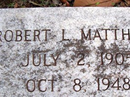 Robert L Matthews Robert L Matthews