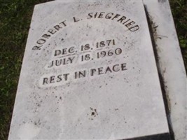 Robert L. Siegfried Robert L. Siegfried