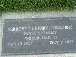 Robert Le Roy Nelson Robert Le Roy Nelson