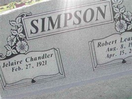 Robert Leatham Simpson Robert Leatham Simpson