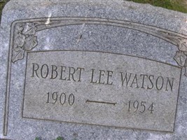 Robert Lee Watson Robert Lee Watson