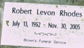 Robert Levon Rhodes Robert Levon Rhodes