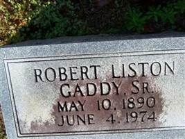 Robert Liston Gaddy, Sr