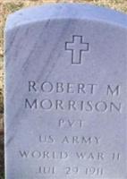 Robert M Morrison