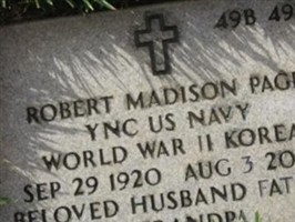 Robert Madison Page Robert Madison Page