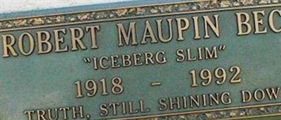Robert Maupin "Iceberg Slim" Beck