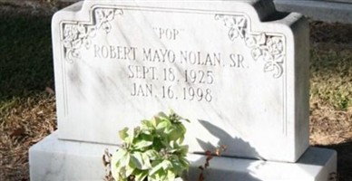 Robert Mayo Nolan, Sr Robert Mayo Nolan, Sr