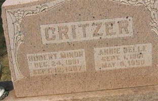 Robert Minor Critzer Robert Minor Critzer