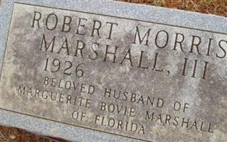 Robert Morris Marshall, III