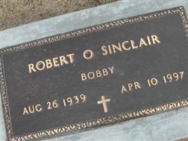 Robert O "Bobby" Sinclair Robert O "Bobby" Sinclair