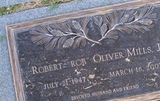 Robert Oliver "Rob" Mills, Jr Robert Oliver "Rob" Mills, Jr