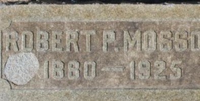 Robert Pointer Mosson Robert Pointer Mosson