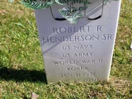 Robert R Henderson, Sr