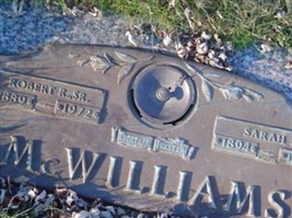 Robert R. McWilliams, Sr Robert R. McWilliams, Sr
