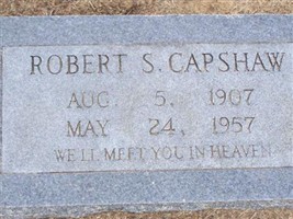 Robert Seymore Capshaw Robert Seymore Capshaw