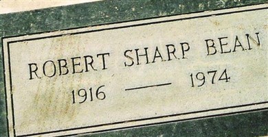 Robert Sharp Bean Robert Sharp Bean