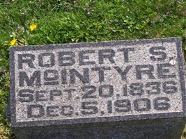 Robert Stephenson McIntyre Robert Stephenson McIntyre