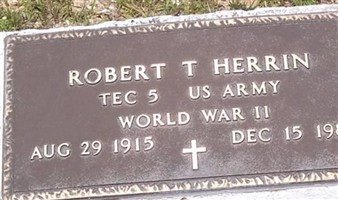 Robert T, Herrin