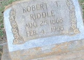 Robert T Riddle Robert T Riddle