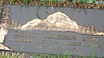 Robert Thaddeus Lowe Robert Thaddeus Lowe