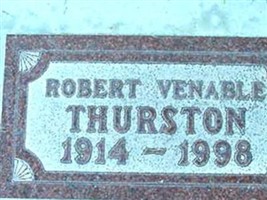 Robert Venable Thurston Robert Venable Thurston