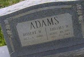 Robert W Adams