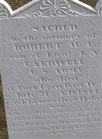 Robert W, Caldwell