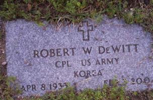 Robert W DeWitt