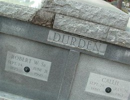 Robert W. Durden, Sr Robert W. Durden, Sr