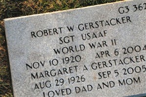 Robert W Gerstacker Robert W Gerstacker