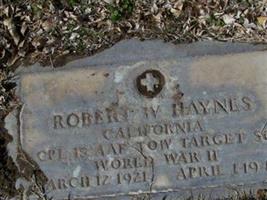 Corp Robert W Haynes